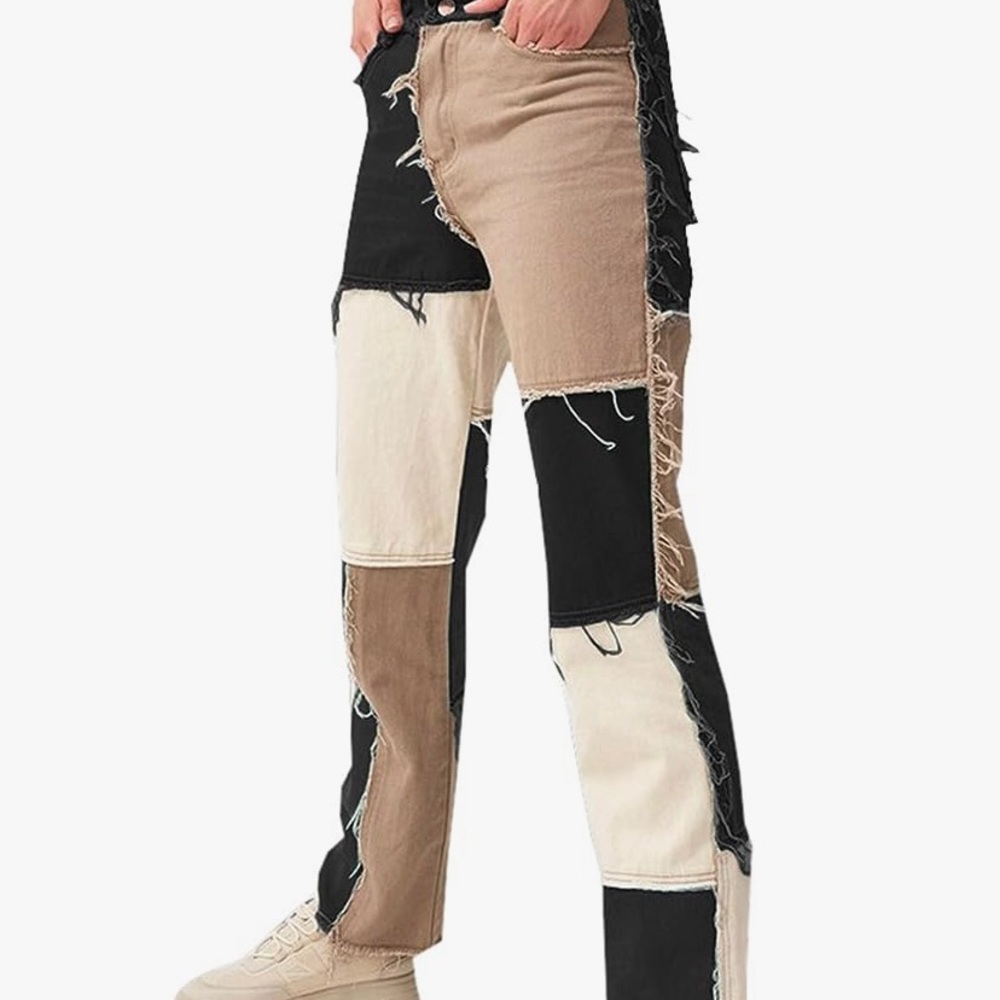 Patchwork jeans